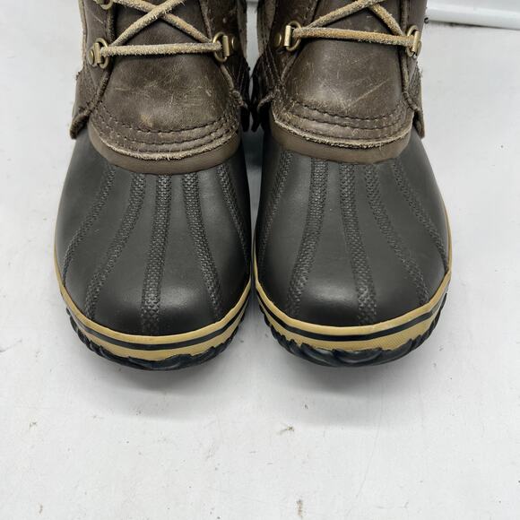 Sorel Boots Womens 10.5 Conquest Carly Tall Brown Waterproof Winter NL2033 - Picture 12 of 12